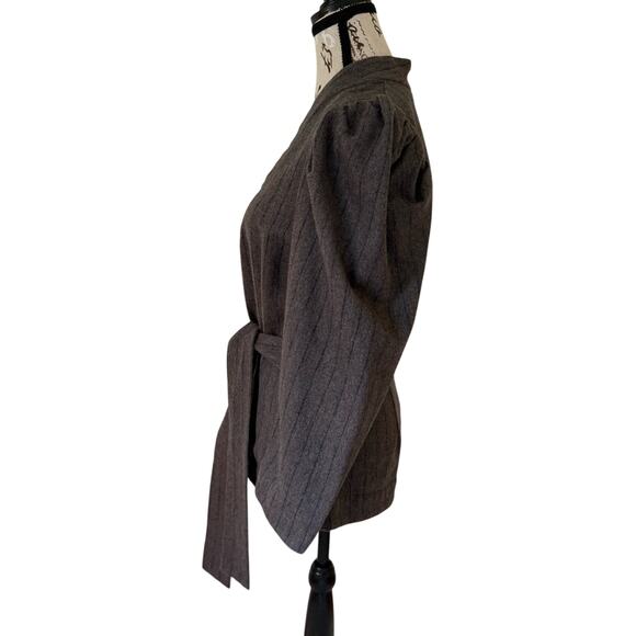 EUC Sea New York Top Noemie Blouse with Belted Waist - Size 8 - Picture 7 of 12